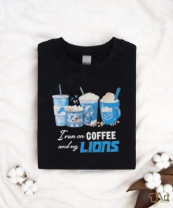 Detroit lions I love coffee black shirt