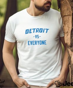 Detroit vs everyone Lions football shirt