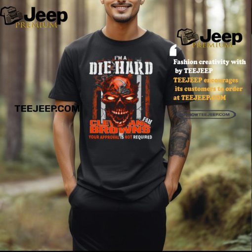 Die Hard Fan CLEVELAND BROWNS T Shirt