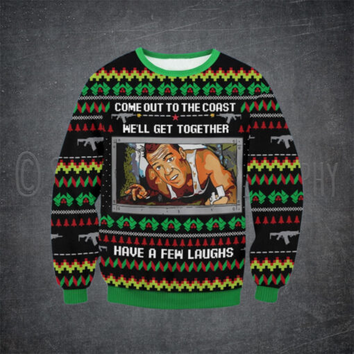 Die Hard Ugly Christmas Sweater