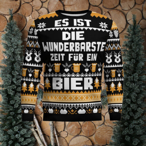 Die Wunderbarste Zeit Für Ein Bier Ugly Christmas Sweater