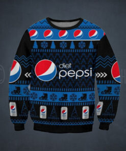 Diet Pepsi Christmas Gift Ugly Christmas Sweater