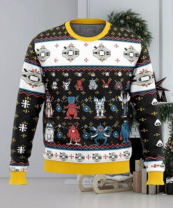 Digimon Sprites Ugly Christmas Sweater Gift For Men And Women