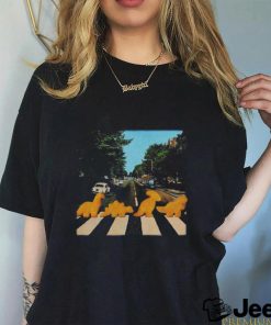 Dino Nugget Abbey Road shirt