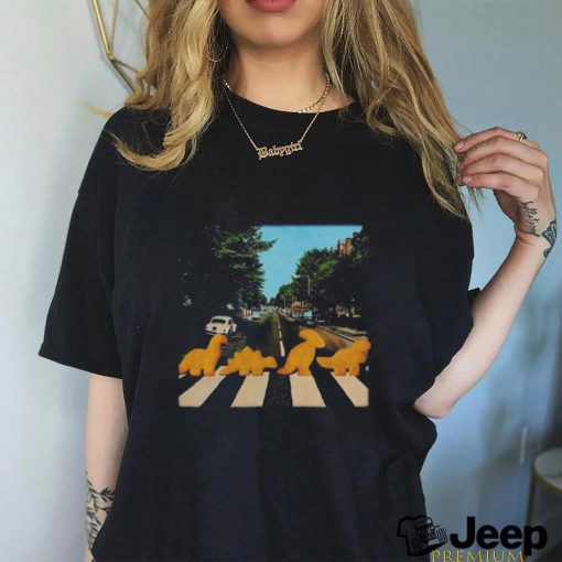 Dino Nugget Abbey Road shirt