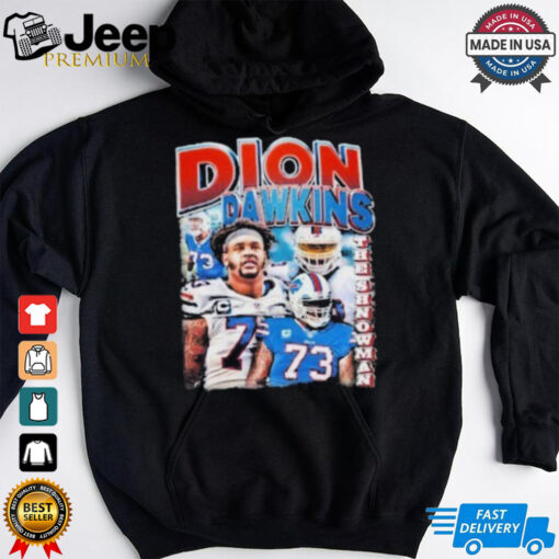 Dion Dawkins Wearing Dion Dawkins Graphic Heavyweight Shirt