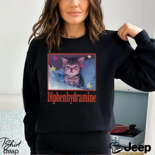 Diphenhydramine Cat Shirt