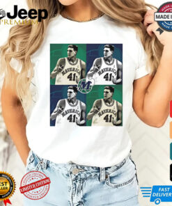 Dirk Nowitzki Dallas Mavericks basketball player graphic shirt