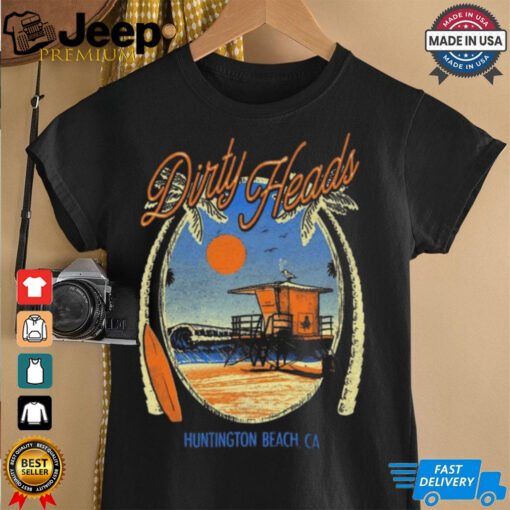 Dirty Heads Off Duty Tour Huntington Beach CA Shirt