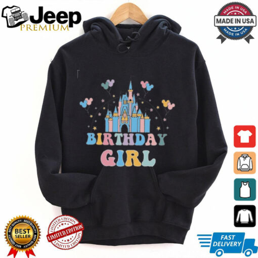 Disney Birthday Girl Birthday Crew T Shirt