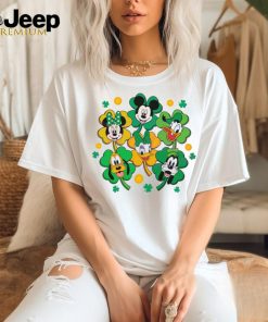 Disney Characters Shamrock St Patricks Day shirt