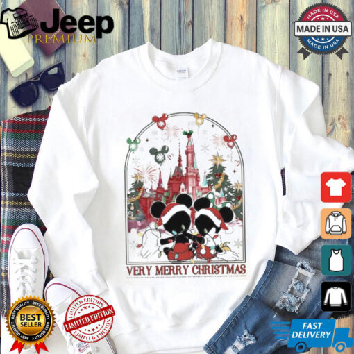 Disney Couples Christmas Shirt, Mickey And Minnie Christmas Shirt