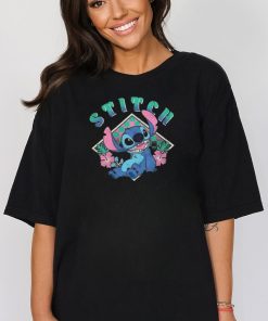 Disney Lilo & Stitch Flower Child Youth T Shirt