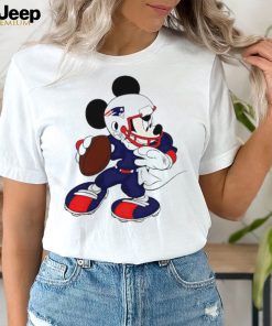 Disney Mickey Mouse New England Patriots football shirt