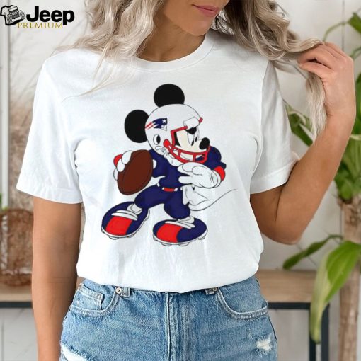 Disney Mickey Mouse New England Patriots football shirt