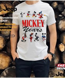 Disney Mickey Mouse through the Years shirt