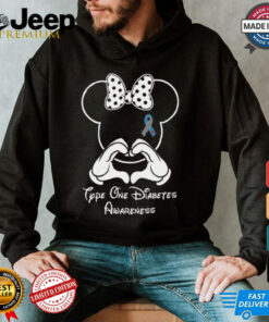 Disney Minnie Mouse Type One Diabetes Awareness T Shirt