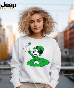 Disney Retro Mickey Mouse Four Leaf Clover shirt