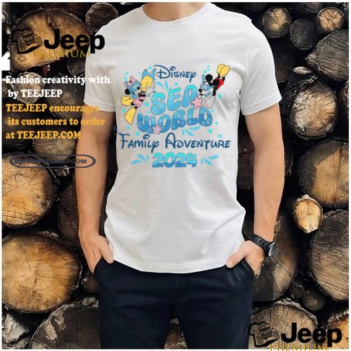 Disney Sea World Family Adventure 2024 shirt