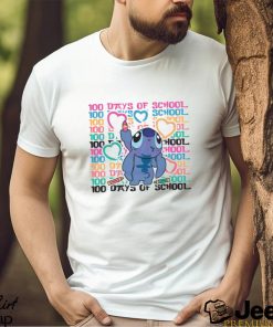 Disney Stitch 100 Days Of School Shirt