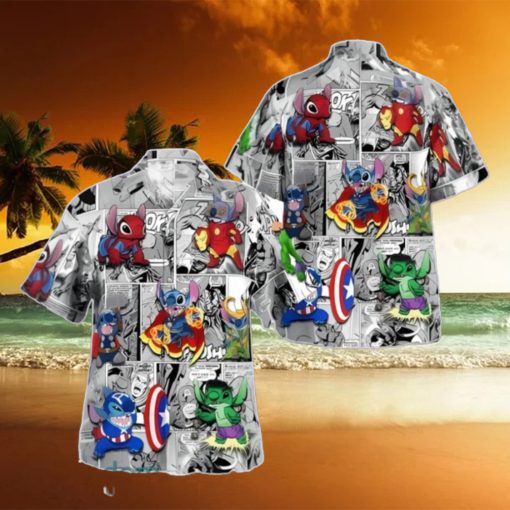 Disney Stitch Hawaiian Shirt Unique Gift