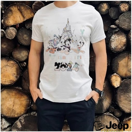 Disney Trip 2024 Mickey Friends Castle shirt