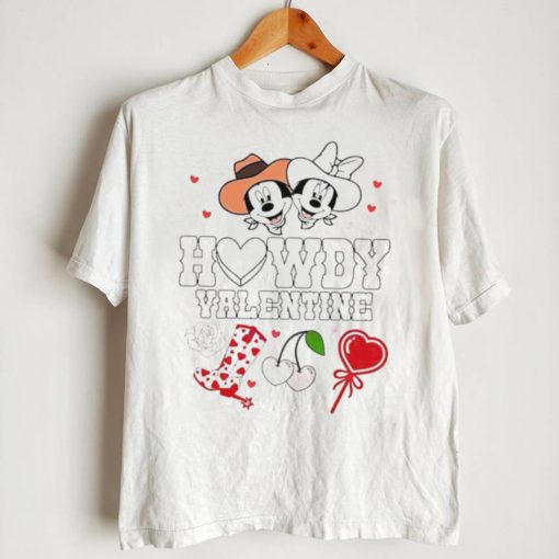 Disney western howdy Valentine shirt