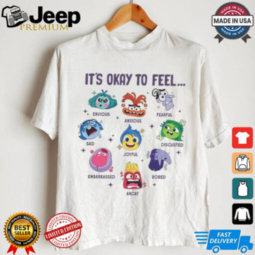 Disneyland Inside Out It’s Okay To Feel All The Feels Shirt