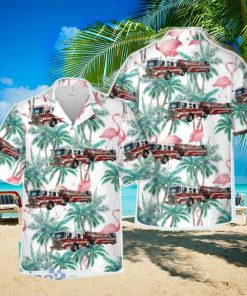 District Heights, Maryland, District Heights Career Fire Station 26 3D Beach Shirt Summer Hawaiian Shirt