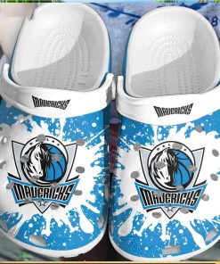 Dive into Basketball Fandom Dallas Mavericks Inspired Artistry Clog Footwear