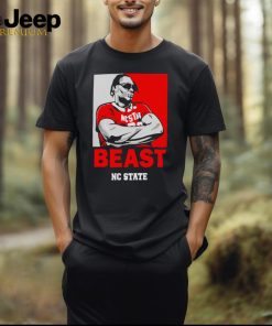 Dj Burns Beast Shades NC State Wolfpack T shirt