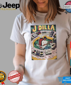 Djmarkfarina Mark Farina J Dilla Poster t shirt