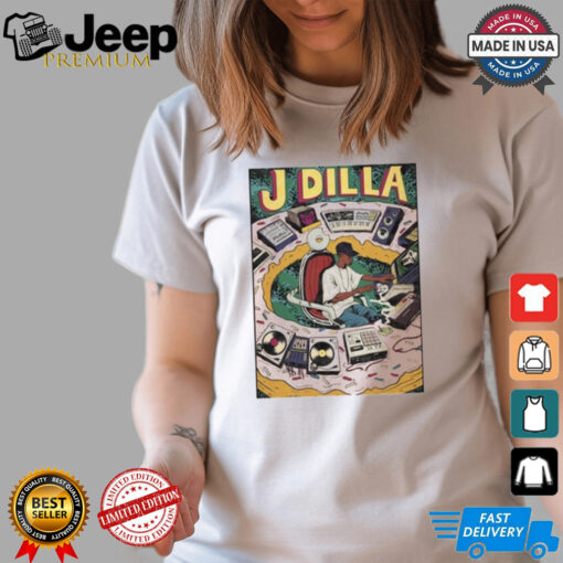 Djmarkfarina Mark Farina J Dilla Poster t shirt