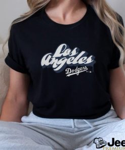 Dodgers Merch Los Angeles Dodgers Fanatics Branded Black Graffiti T Shirt