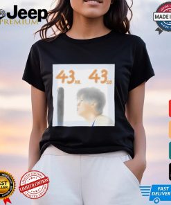 Dodgers Shohei Ohtani 43 HR 43 SB shirt