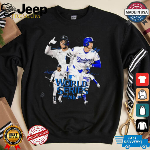 Dodgers at Yankees World Series 2024 graphic shirt