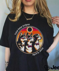 Dog Eclipse Path of Totality April 8th 2024 Total Solar Eclipse Shirt