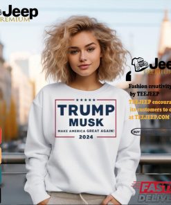 Dogedesigner Trump Musk Make America Great Again 2024 Shirt