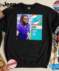 Dolphins signing Tyler Huntley shirt