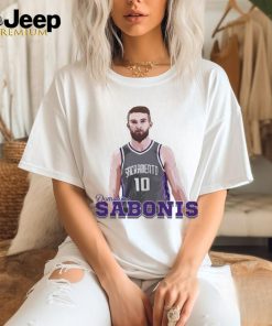 Domantas Sabonis Sacramento Kings Basketball cartoon shirt