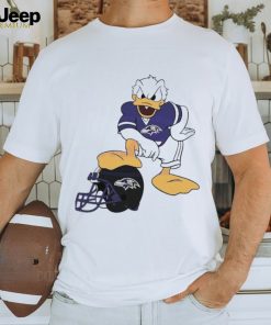 Donald Duck Baltimore Ravens Helmet 2024 shirt