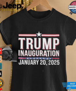 Donald Trump Inauguration January 20 2025 Trump Winning Make America Great Again T shirt