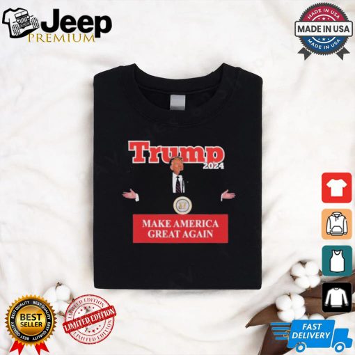 Donald Trump Make America Great Again 2024 Campaign T Shirt