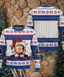 Donald Trump Make Christmas Great Again Ugly Sweater