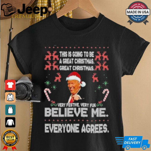 Donald Trump Merry Christmas Xmas Pajamas Holiday T Shirt