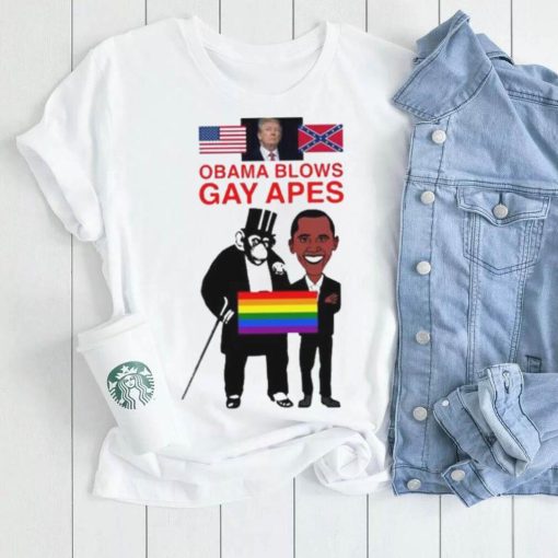 Donald Trump Obama Blows Gay Apes Shirt