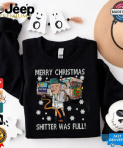 Donald Trump Shitter Was Full Christmas shirt