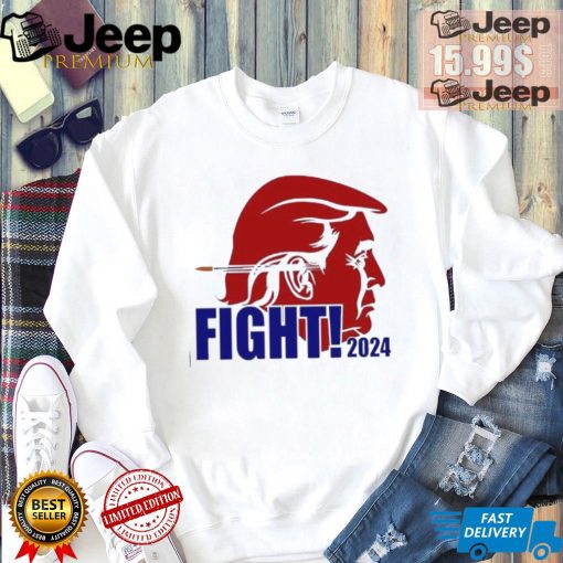 Donald Trump fight 2024 graphic shirt