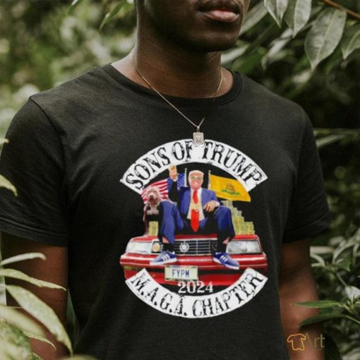 Donald Trump sons of Trump maga chapter 2024 with pitbull car shirt