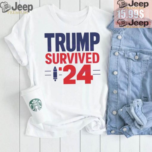 Donald Trump survived 24 election campaign shirt